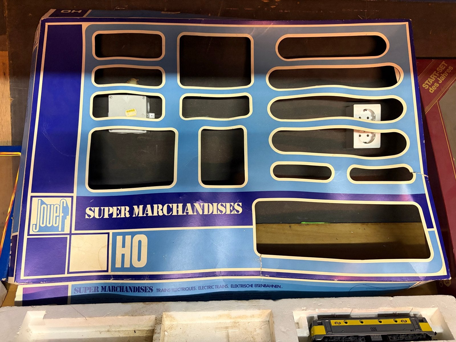 Jouef Super Marchandises HO Treinset - Vintage, Hobby en Vrije tijd, Ophalen, Wisselstroom, Jouef, Analoog