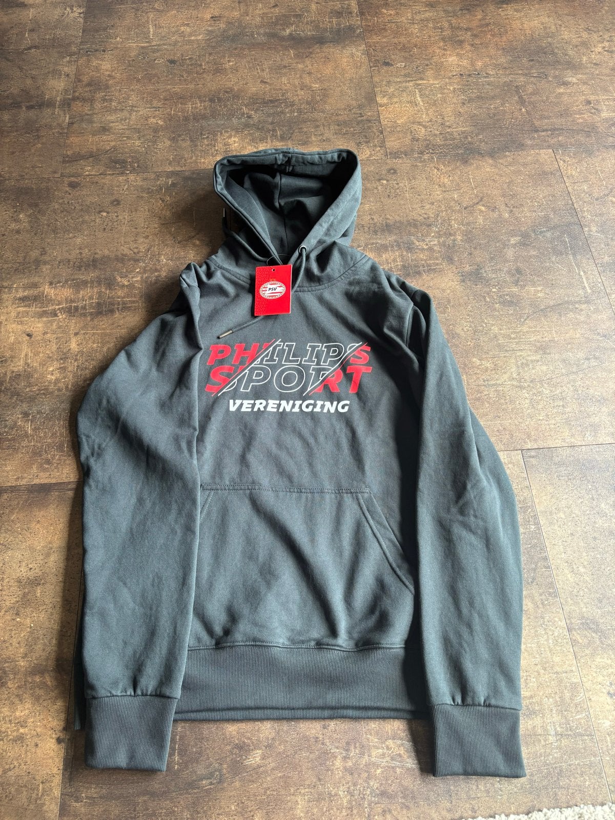 Nieuwe PSV Hoodie Zwart Maat L - Nooit Gedragen, Ophalen of Verzenden, Nieuw, Maat 52/54 (L), Zwart