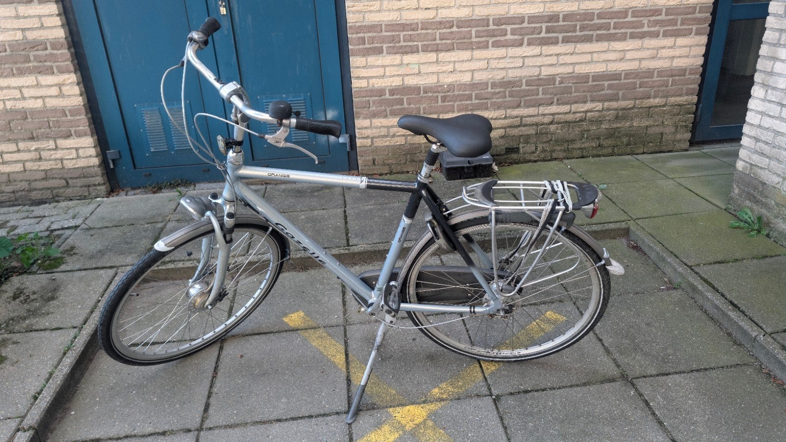 Heren Fiets - Gazelle Orange Herenfiets 28 inch, Ophalen, Gebruikt, Velgrem, Gazelle