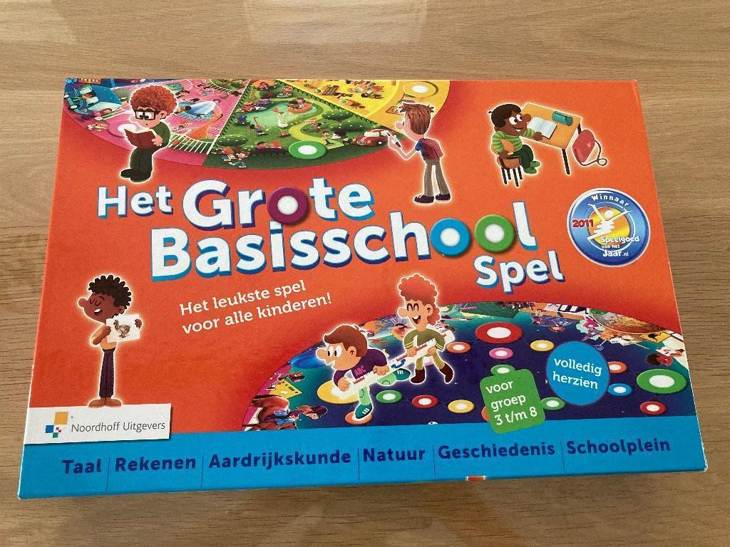 Het Grote Basisschoolspel, Een of twee spelers, Ophalen of Verzenden, Gebruikt, Noordhoff Uitgevers
