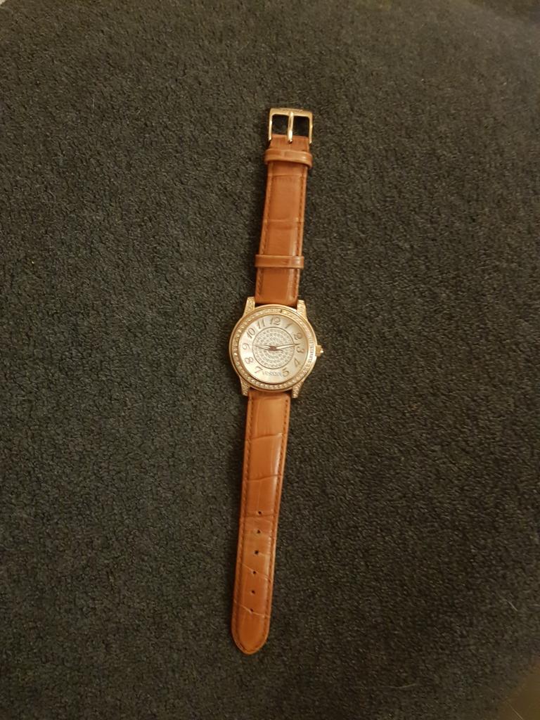 Vendoux horloge met swarokristallen, Sieraden, Tassen en Uiterlijk, Horloges | Dames, Overige merken, Polshorloge, Ophalen of Verzenden
