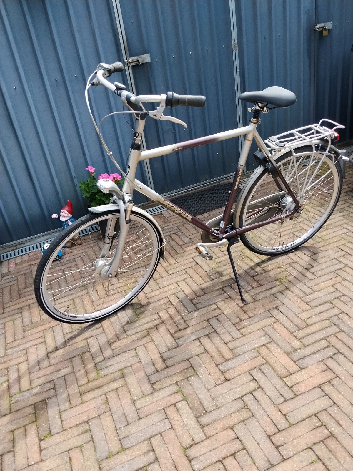 Batavus staccato herenfiets 8 versnellingen framehoogte 65cm, Ophalen, Minder dan 10 versnellingen, Gebruikt, Batavus