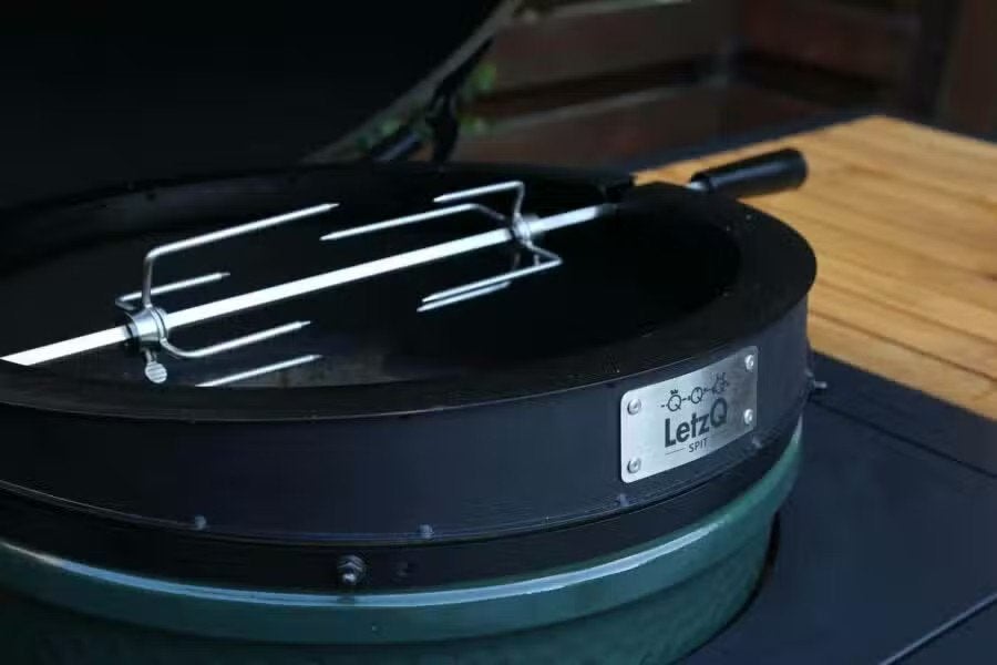 Nieuwe LetzQ Spit voor Kamado 15 inch - Rotisserie Grill, Ophalen of Verzenden, Nieuw