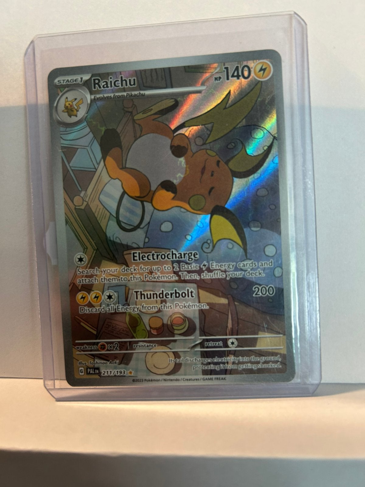 Raichu PAL 211/193 near mint!, Ophalen of Verzenden, Zo goed als nieuw
