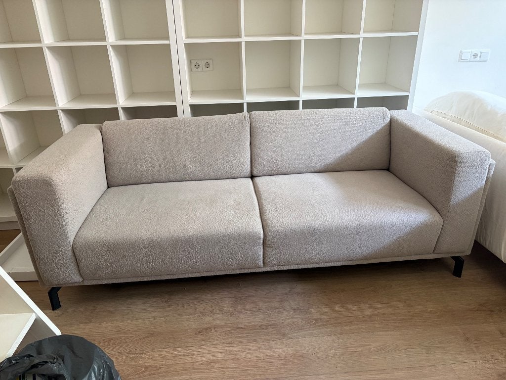 Bank, Ophalen, Driepersoons, 75 tot 100 cm, Zo goed als nieuw
