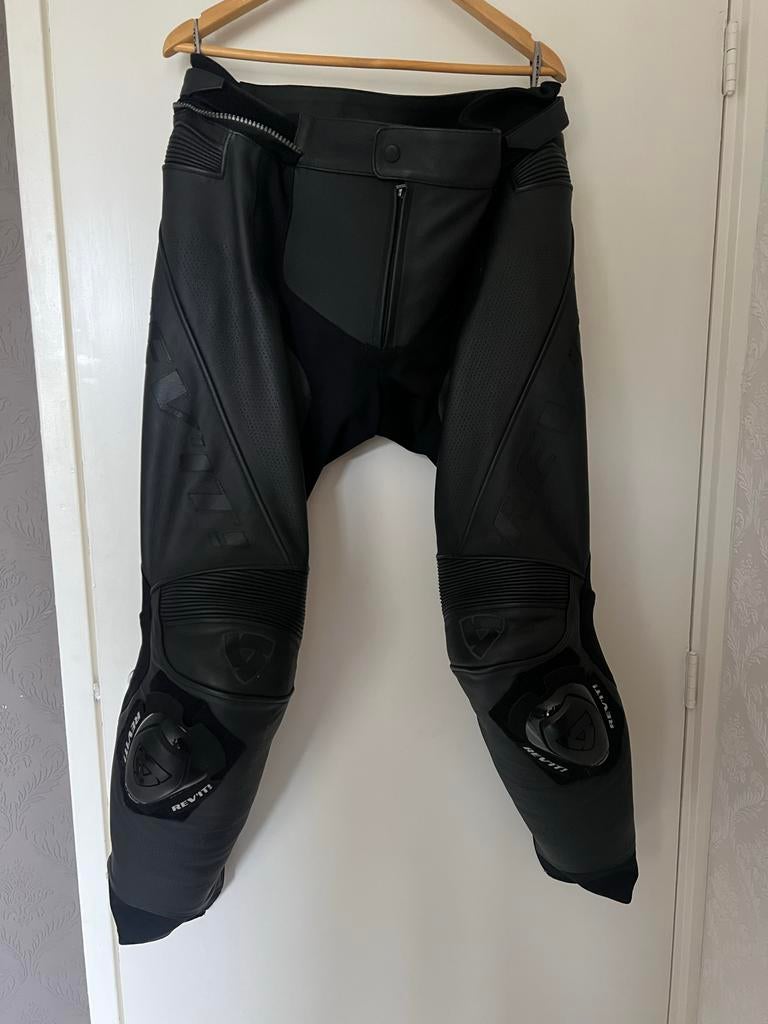 REV’IT! Apex leren motorbroek - Maat 54, Ophalen of Verzenden, Tweedehands, Heren, Broek | leer