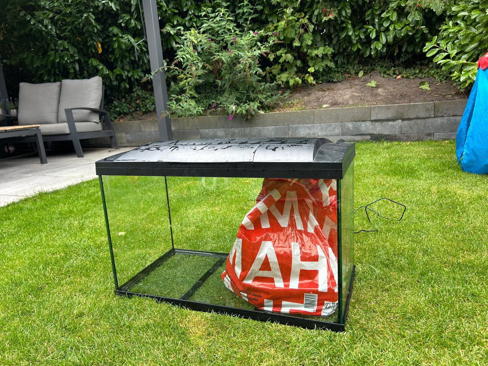 Superfish aquarium Start 70 Tropical Kit zwart 60 Liter, Ophalen, Zo goed als nieuw, Leeg aquarium, Superfish