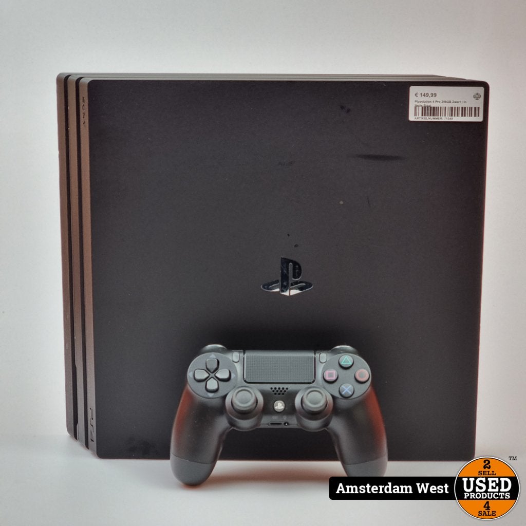 Playstation 4 Pro 1TB Zwart | In Nette Staat