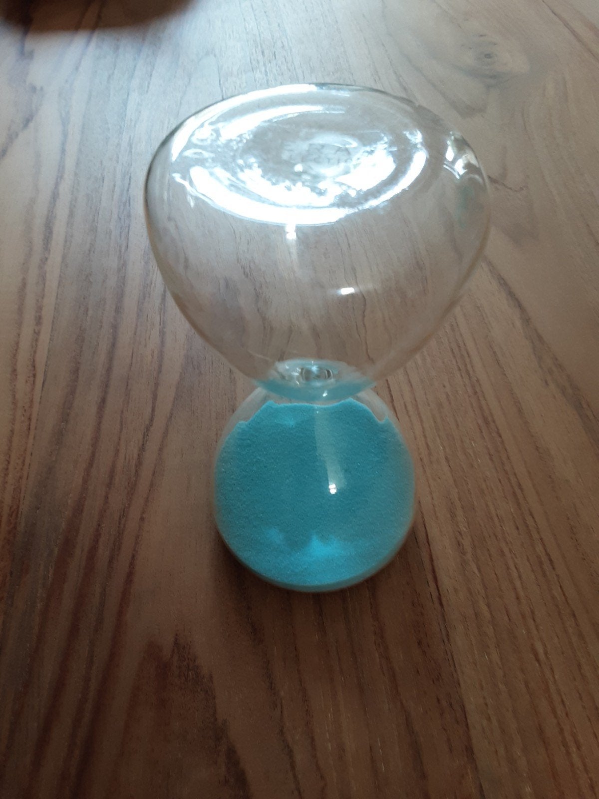 zandloper, Ophalen, Glas, Zo goed als nieuw, Meerkleurig