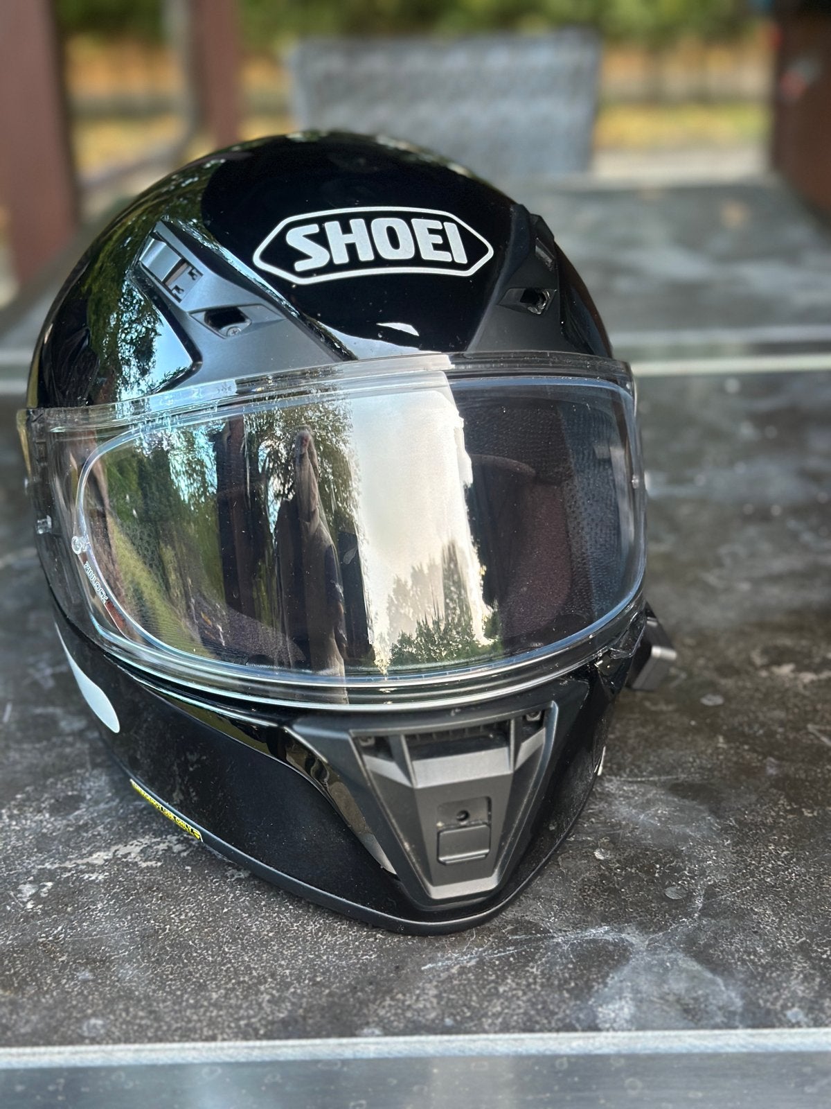 Shoei RYD Integraalhelm Zwart Maat L met Intercom, Ophalen of Verzenden, Integraalhelm, Shoei, L