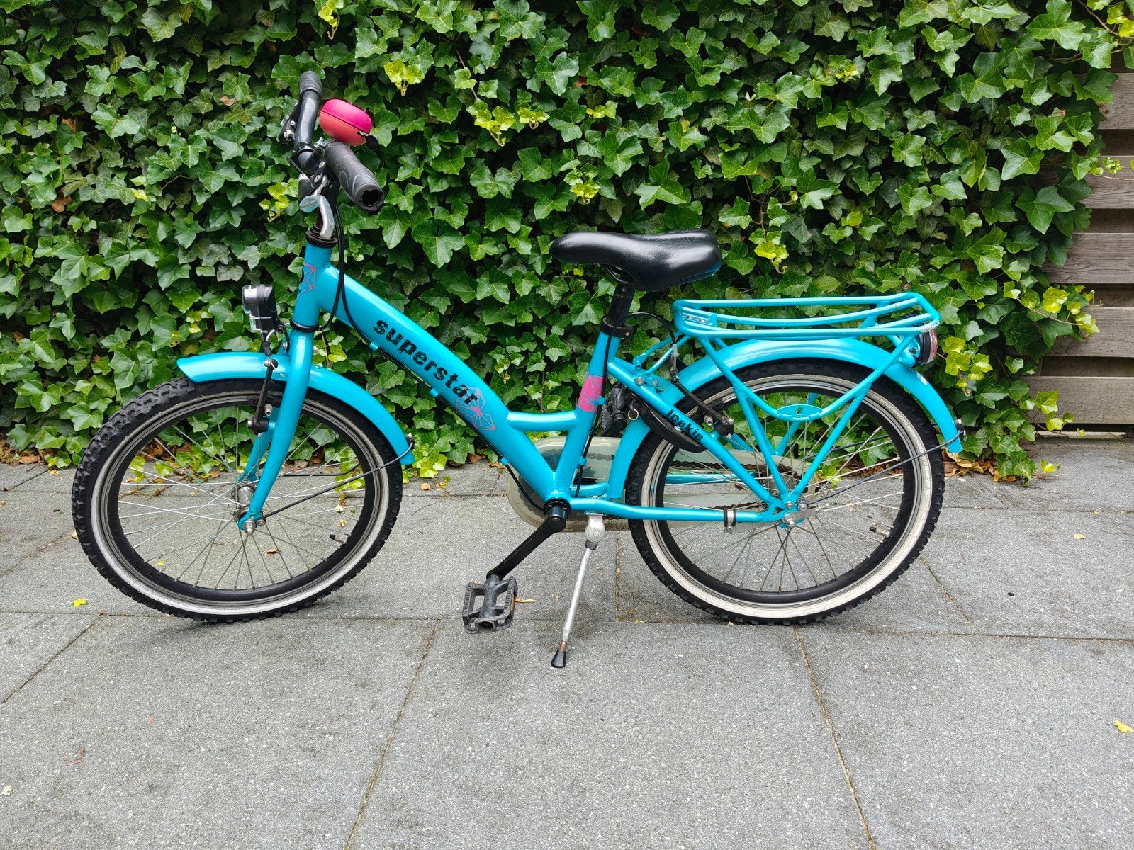Loekie Superstar meisjesfiets 20 inch, Ophalen of Verzenden, Gebruikt, 20 inch of meer