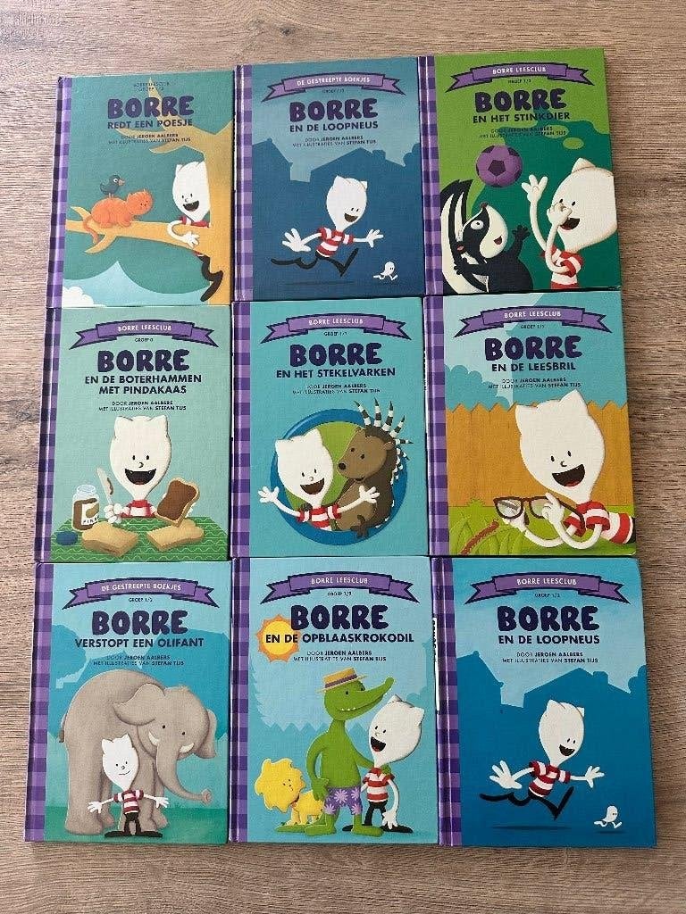 Borre (voor)leesboeken voor kinderen - Paars groep 1/2, Boeken, Ophalen, Zo goed als nieuw, Jeroen Aalbers, Fictie algemeen
