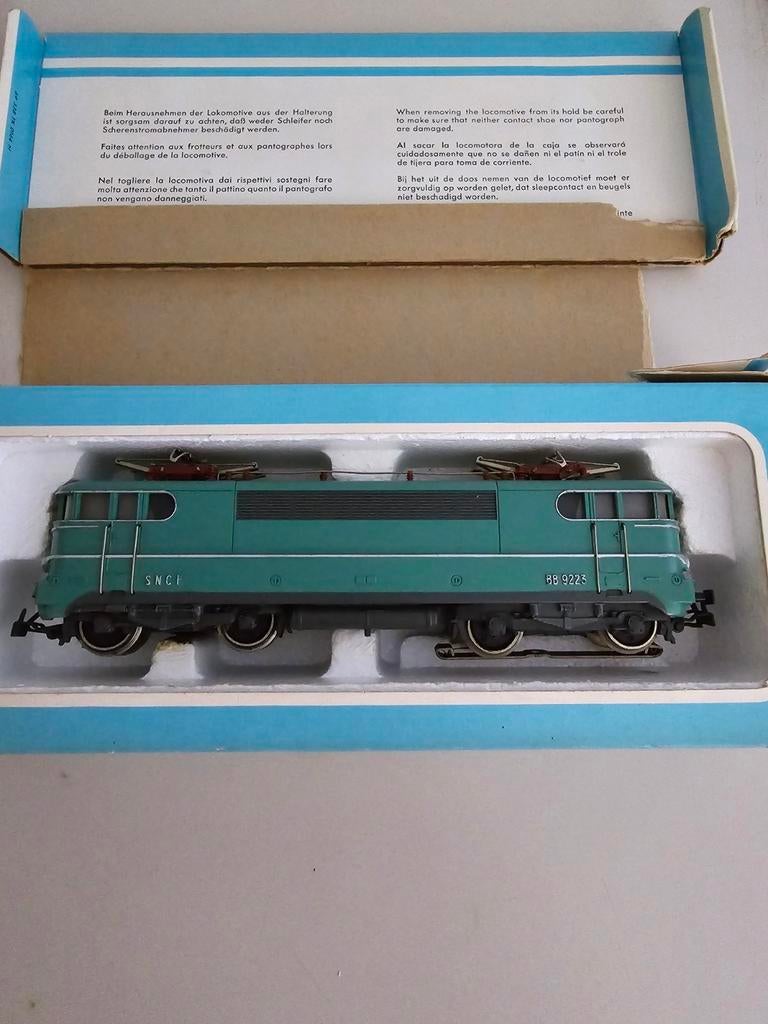 Märklin SNCF BB 9223 – vintage locomotief – met doos, Ophalen of Verzenden