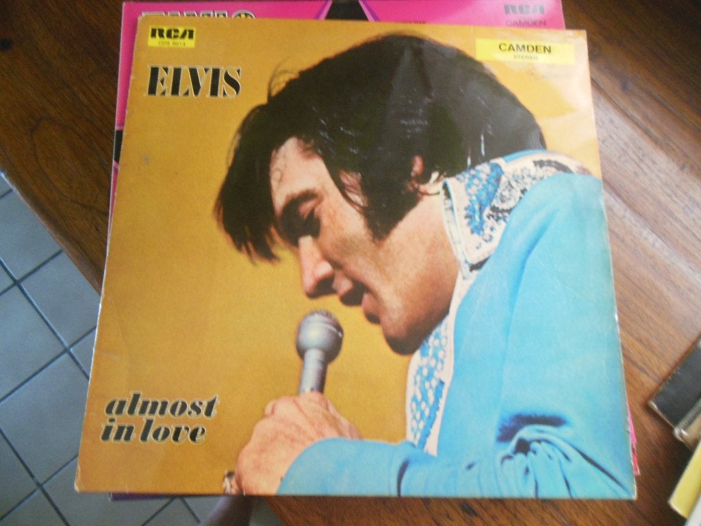 lp elvis presley rca records camden almost in love vinyl, LP, Rock, Gebruikt, 7 inch