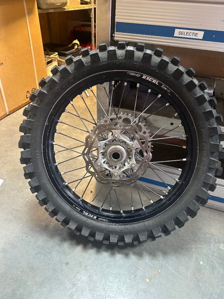 Achterwiel 19” KTM Husqvarna GasGas SX SX-F FC TC MC 125-450, Motoren, Ophalen, Gebruikt