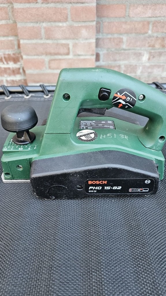 Bosch PHO 15-82 elektrische schaafmachine, Ophalen of Verzenden, Gebruikt, Elektrisch