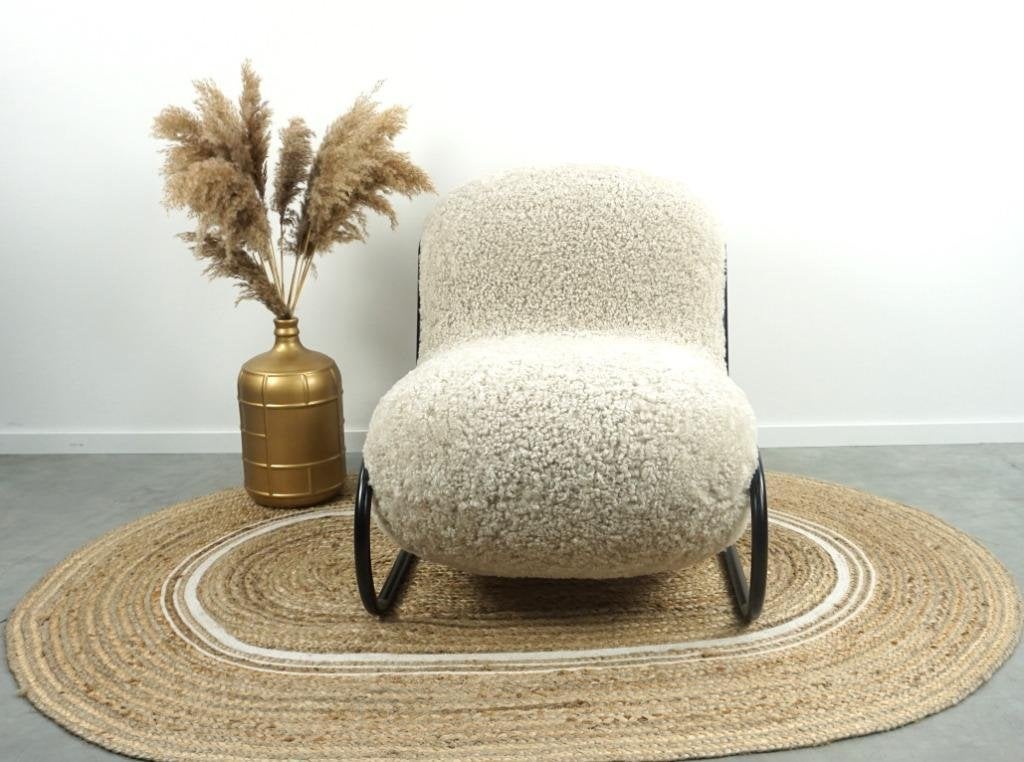Norr11 Boho Chair, Design Fauteuils, Lounge Stoelen, Huis en Inrichting, Gebruikt, -, Minder dan 75 cm, -