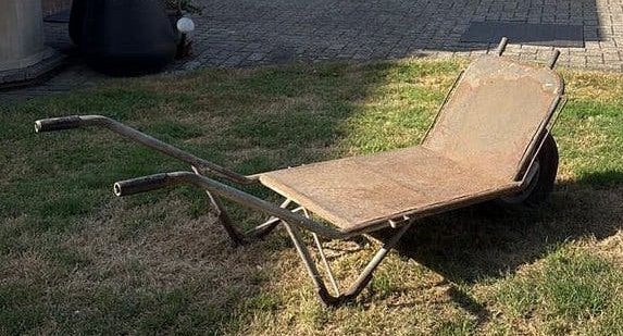 Kruiwagen, Minder dan 60 liter, Ophalen, Gebruikt, Transportkar