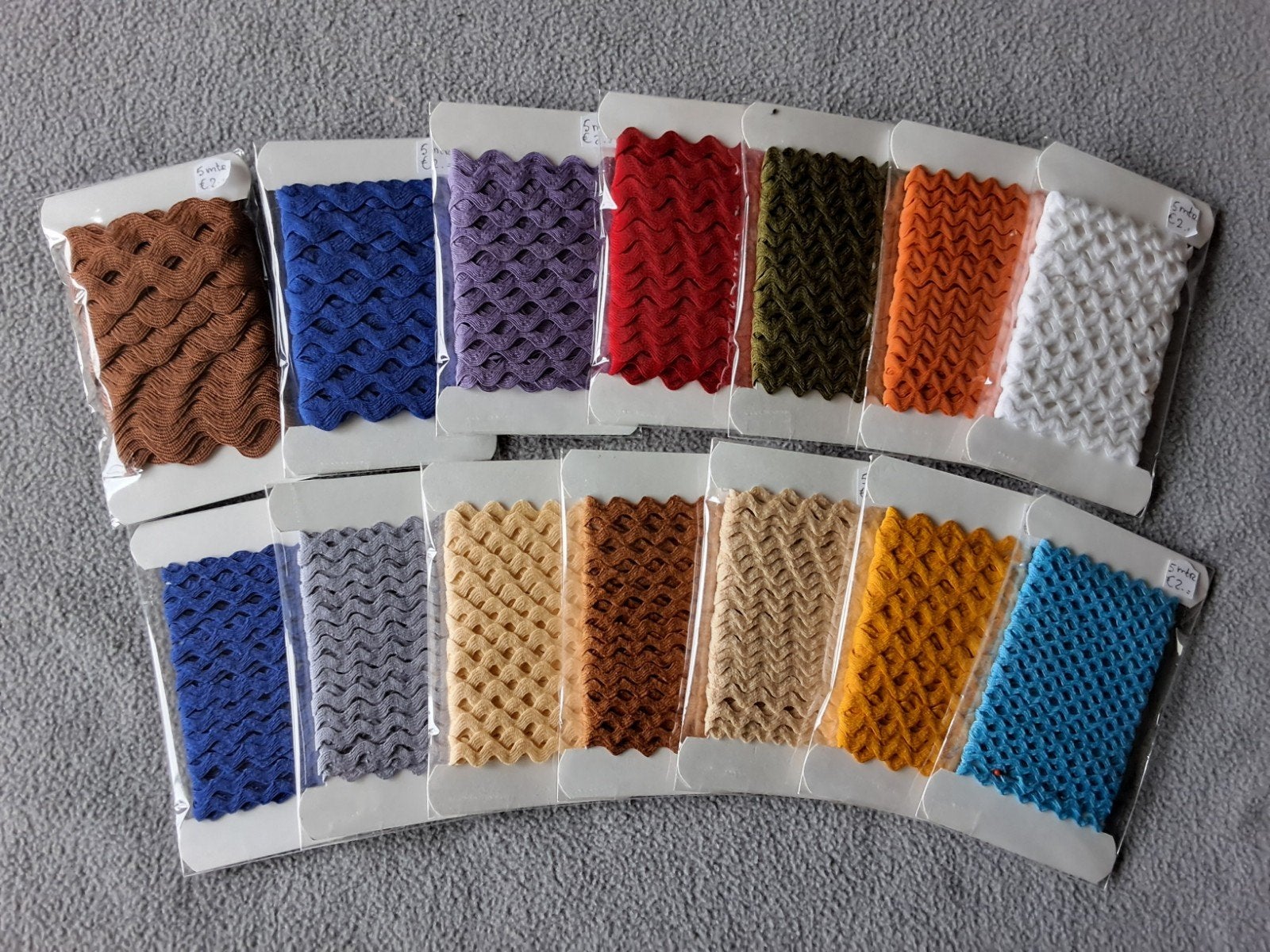 Zigzag band, Ophalen of Verzenden, Nieuw, Lint, Band of Elastiek