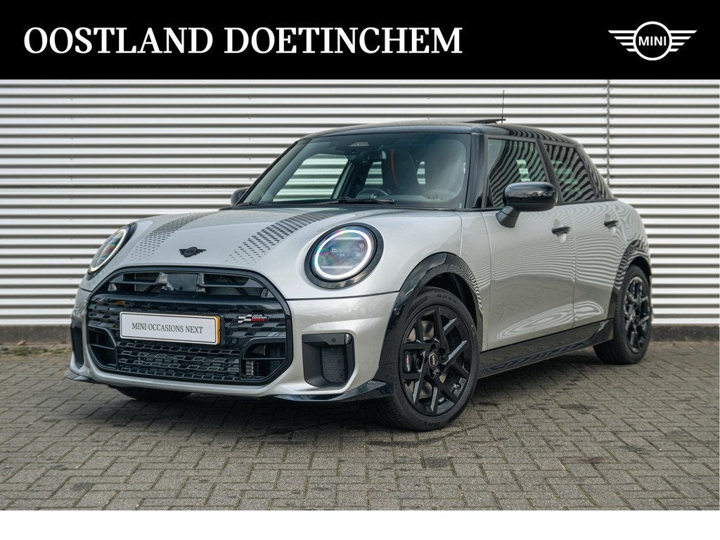 MINI Hatchback Cooper C Automaat / John Cooper Works / Pakke, 156 pk, Met garantie (alle), Leder en Stof, Origineel Nederlands