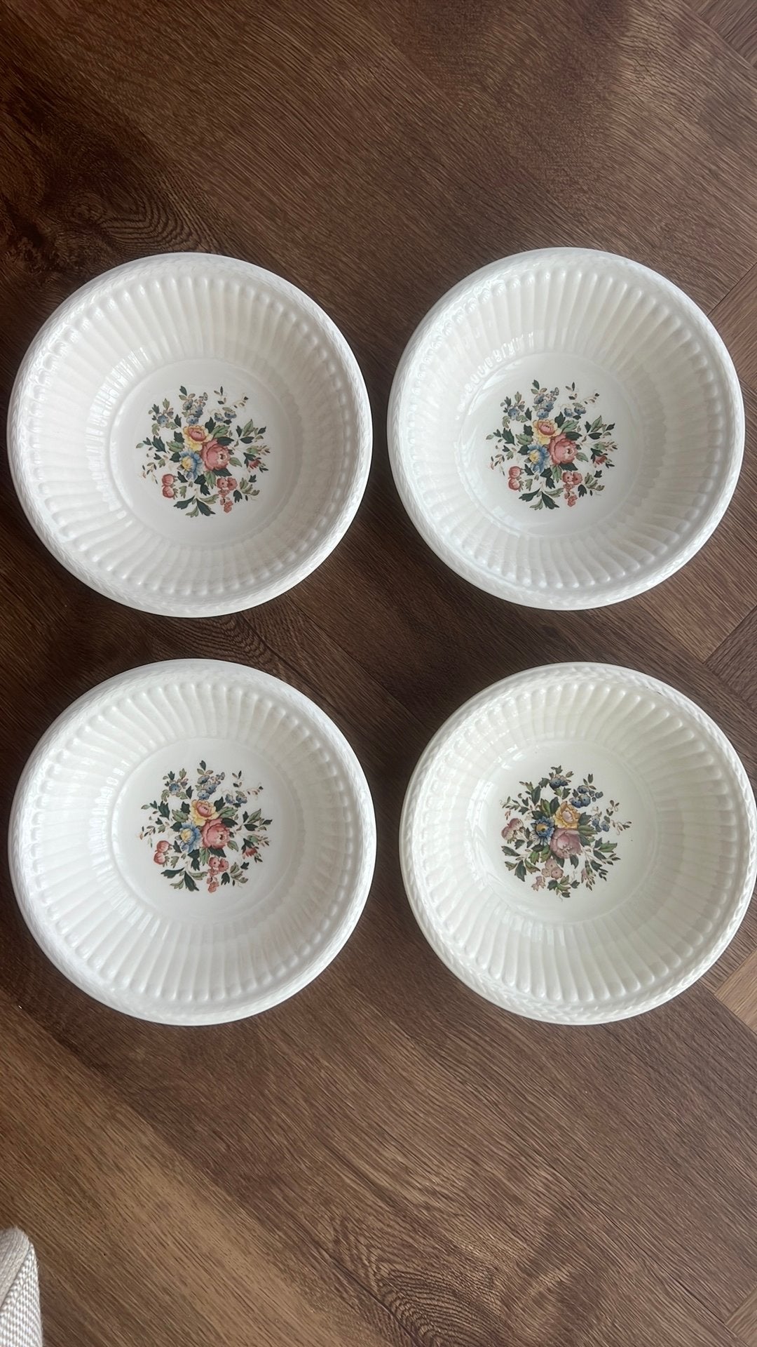 Wedgwood Conway 4 bakjes nieuwstaat, Ophalen of Verzenden, Zo goed als nieuw, Porselein, Kom(men)