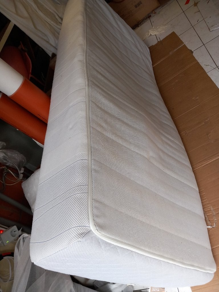 traagschuim MATRAS, Ophalen, Gebruikt, 90 cm, Eenpersoons