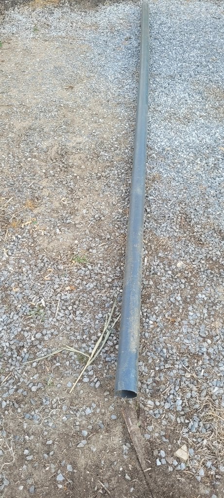 Hemelwaterafvoerpijp 75 mm Ø van 5 meter x 2, Ophalen, 2 tot 4 meter, Aluminium, 20 tot 40 mm