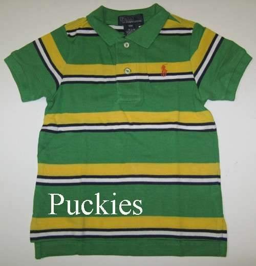 Ralph LAUREN polo groen/geel maat 80 NIEUW (9693) a, Kinderen en Baby's, Babykleding | Maat 80, Nieuw, Ophalen of Verzenden, Jongetje