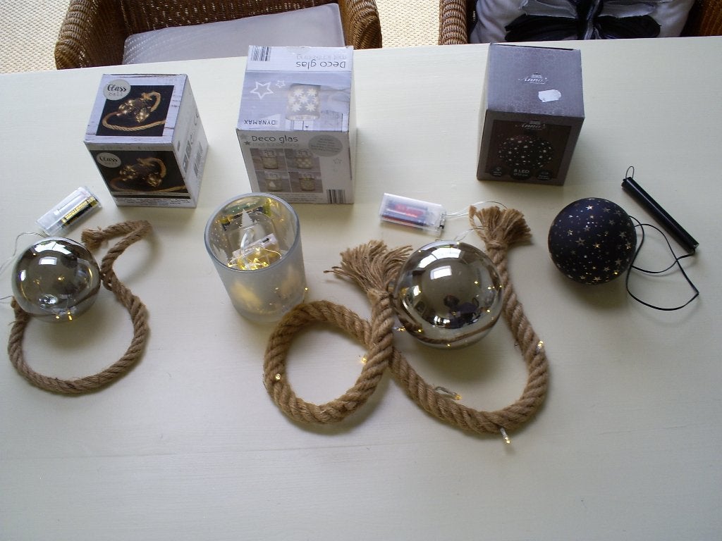 Kerstverlichting voor binnen 4 stuks, Ophalen of Verzenden, Gebruikt