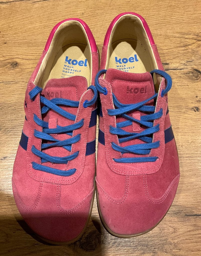 Nieuwe Koel Ila/Ilo suede fuchsia barefoot sneakers mt 42, Overige kleuren, Nieuw, Ophalen of Verzenden, Sneakers of Gympen