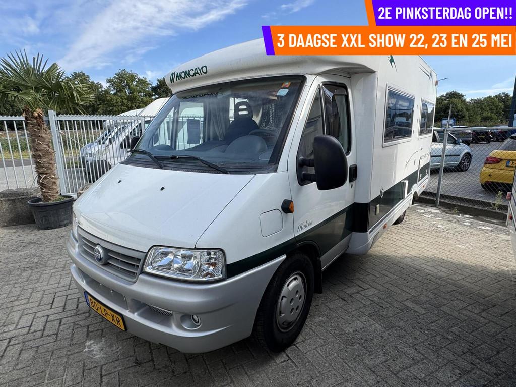 Moncayo Halcon H-421, FRANSBED, AIRCO, 97012 KM, Caravans en Kamperen, Overige merken, Fietsendrager, Bedrijf, Airconditioning