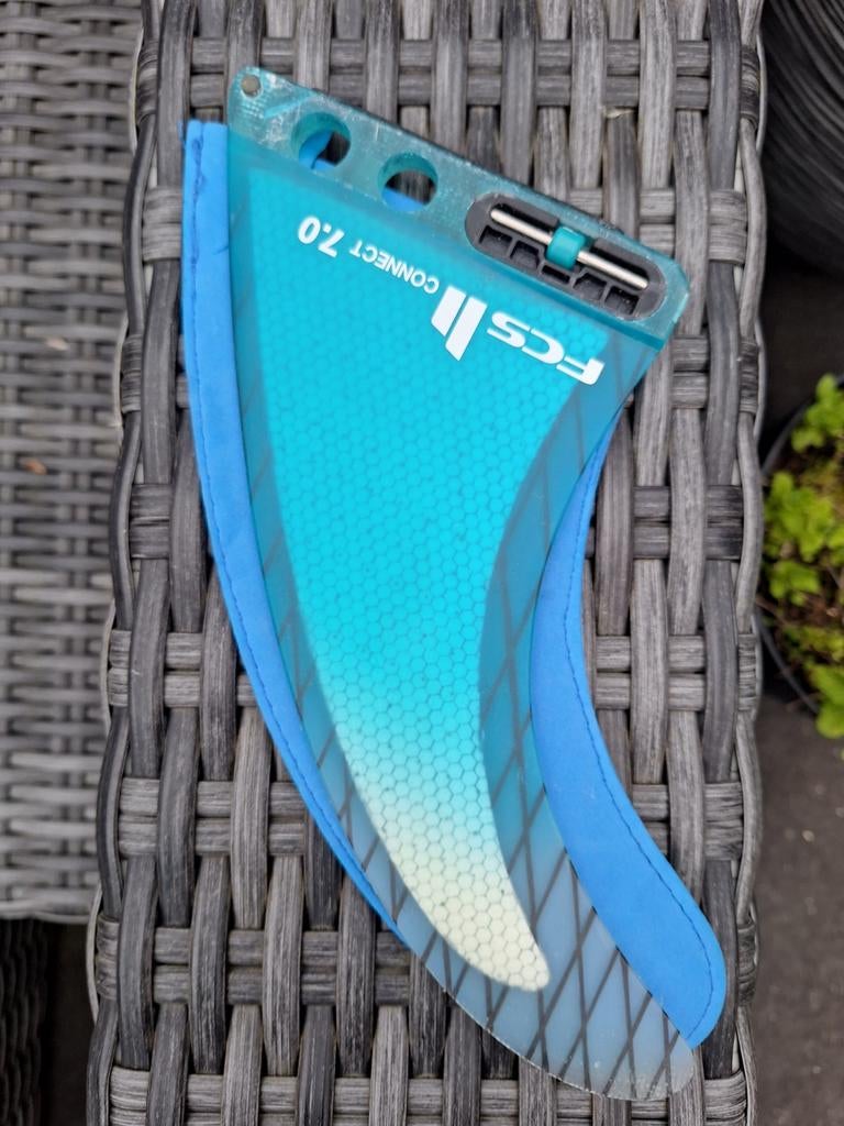Zeer nette FCS 2 Connect 7.0 connect vin, Watersport en Boten, Ophalen of Verzenden, Zo goed als nieuw, Longboard, Met vinnen