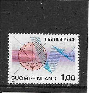 Finland wiskundecongres, Ophalen of Verzenden, Finland, Postfris
