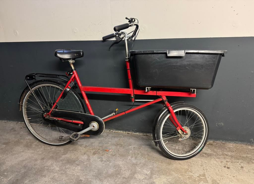 Superleuke Hondenfiets bakfiets transportfiets, Ophalen
