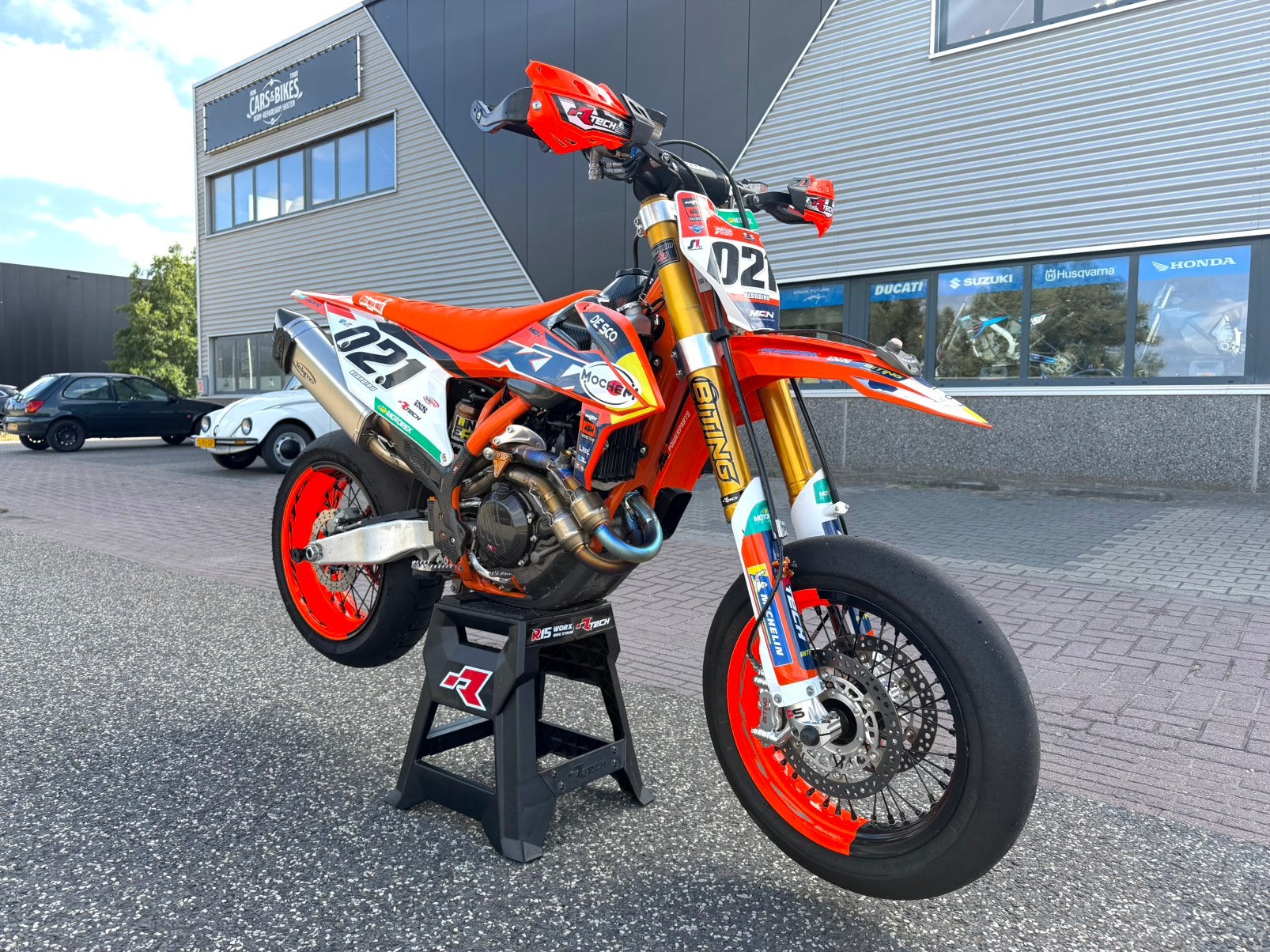 KTM 450 Smr MTR Team 2022 ex Holbacher Supermoto Supermotard, 6 versnellingen, Ktm, Ophalen of Verzenden, Zo goed als nieuw