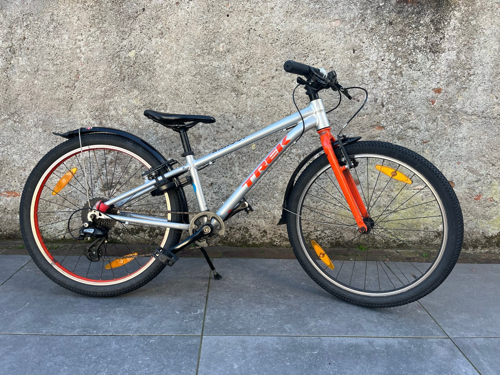 Trek Wahoo 24 inch kinderfiets, Fietsen en Brommers, Ophalen, Gebruikt, Velgrem, 20 inch of meer