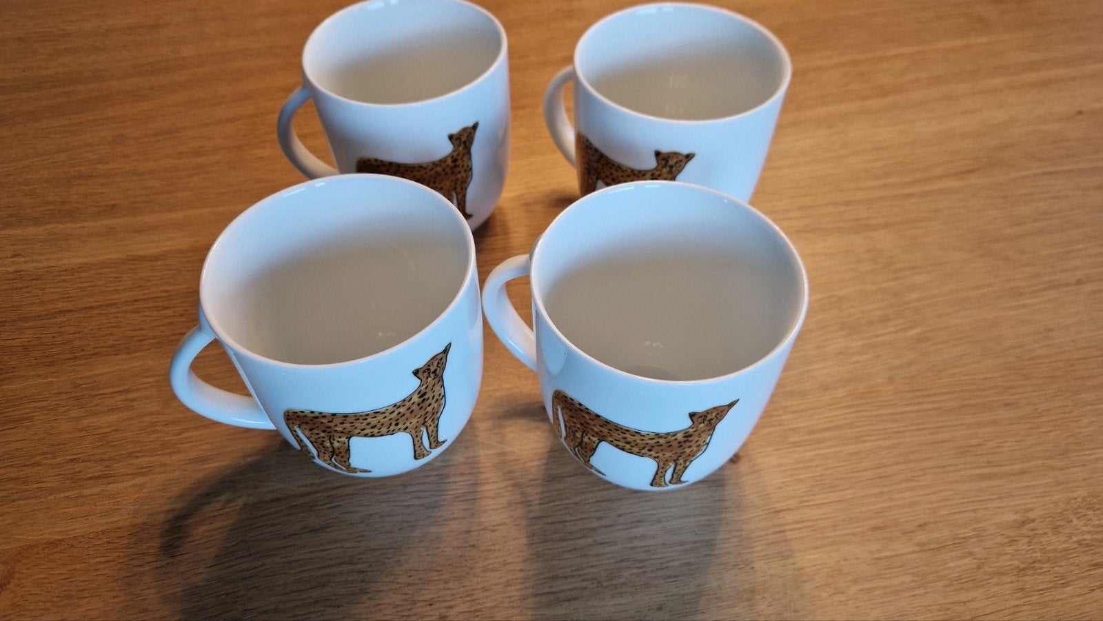 4 Fabienne Chapot Mokken, Overige typen, Ophalen of Verzenden, Zo goed als nieuw, Steen/keramiek