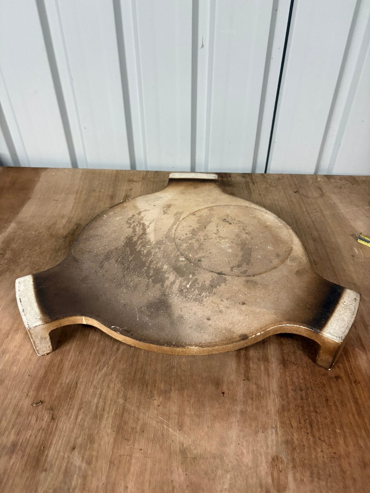 Keramische plate setter / hitteschild voor kamado BBQ, Ophalen, Gebruikt