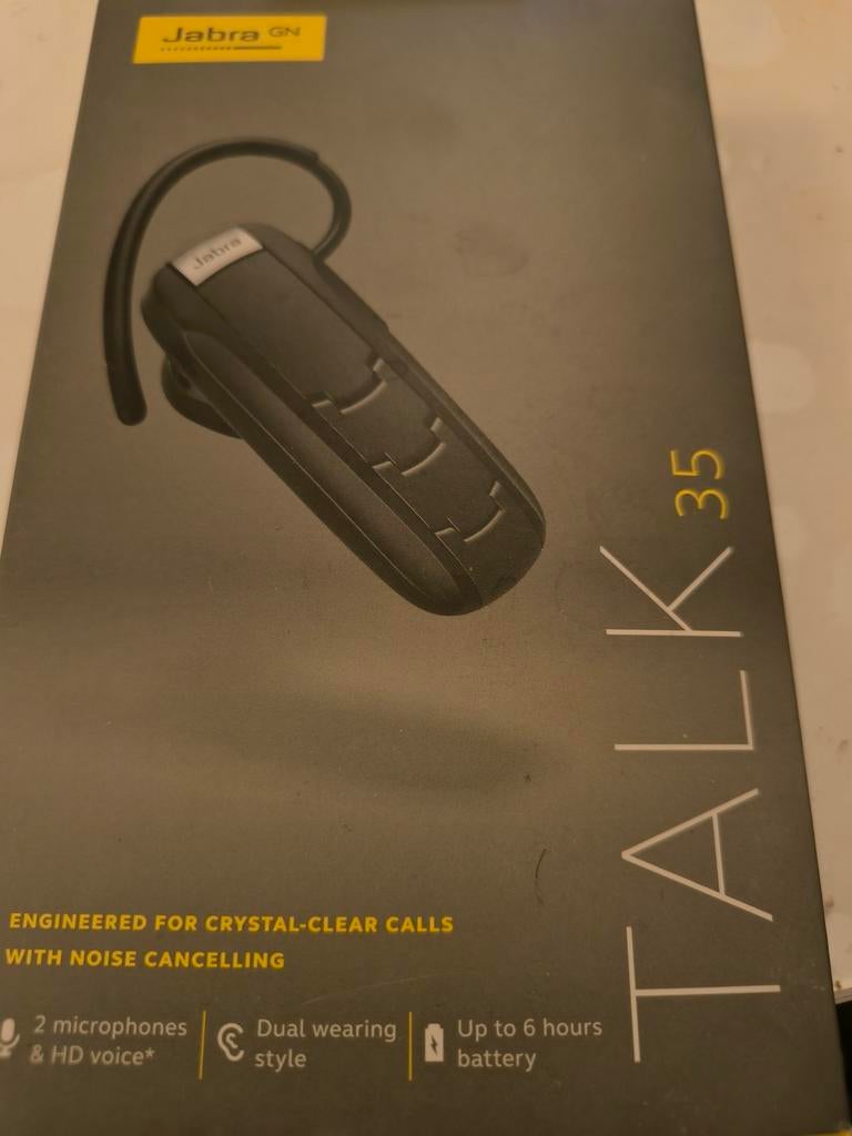 Jabra Talk 35, Ophalen, Nieuw