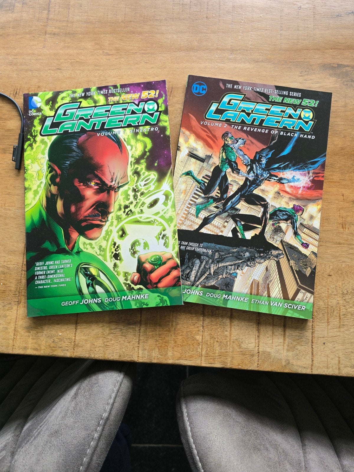 Green Lantern The New 52! Vol. 1 & 2 TPB, Boeken, Gelezen, Amerika, Ophalen of Verzenden, Meerdere comics
