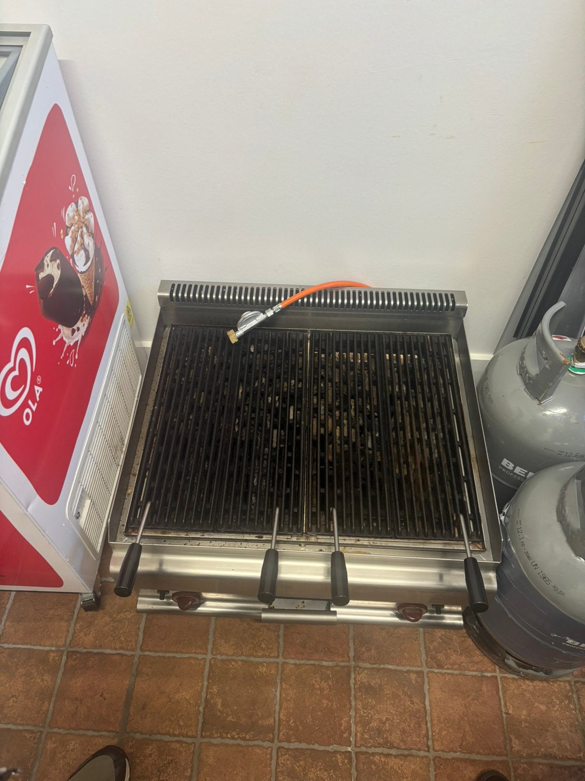 Professionele Diamond Gasgrill – Horeca / Restaurant, Ophalen, Gebruikt
