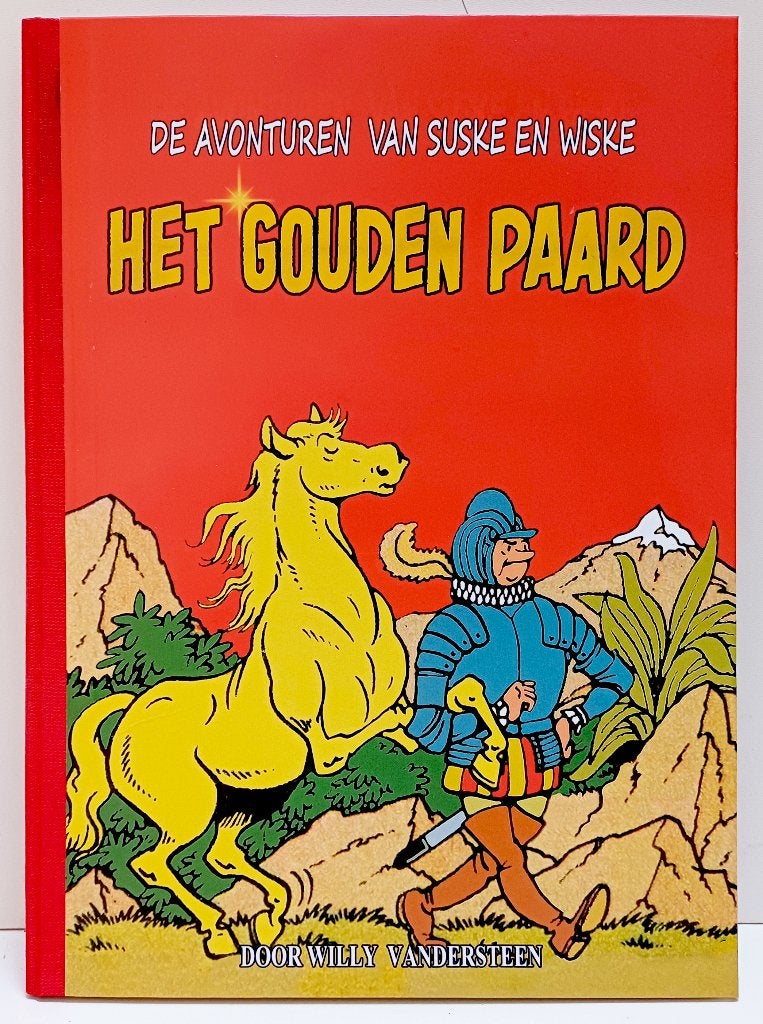 Het gouden paard   , Suske en Wiske, Boeken, Stripboeken, Eén stripboek, Verzenden, Nieuw, Willy Vandersteen