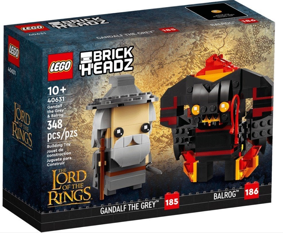 LEGO 40631 Gandalf de Grijze & Balrog! NIEUW in doos., Kinderen en Baby's, BrickHeadz, Lego, Nieuw, Ophalen of Verzenden