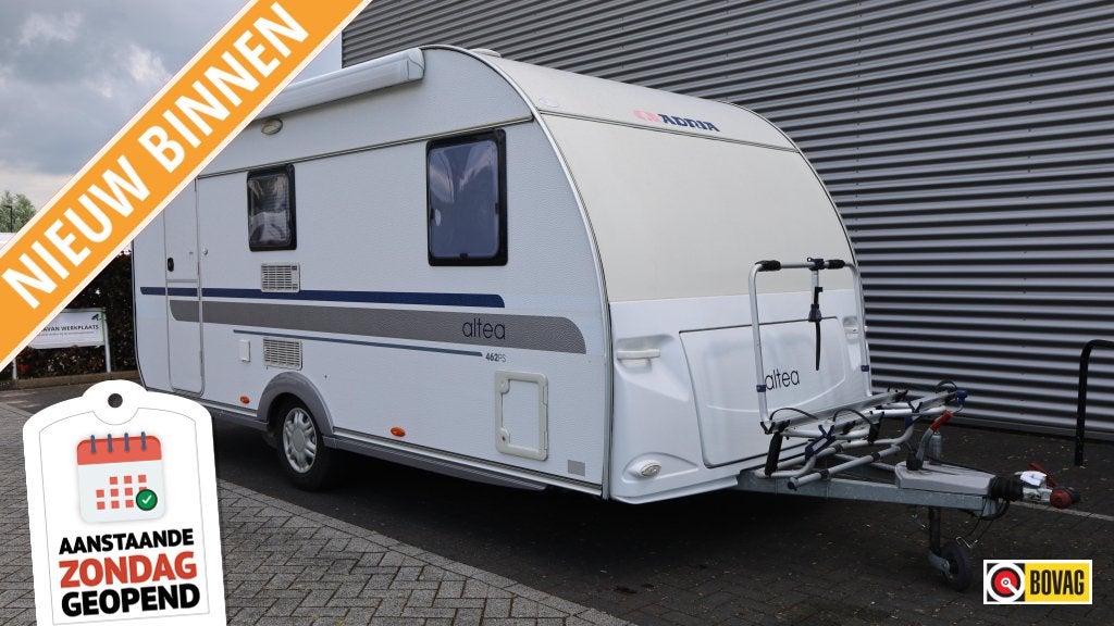 Adria Altea 462 PS mover + wandluifel, Schokbreker, Bedrijf, Treinzit, 4 tot 5 meter