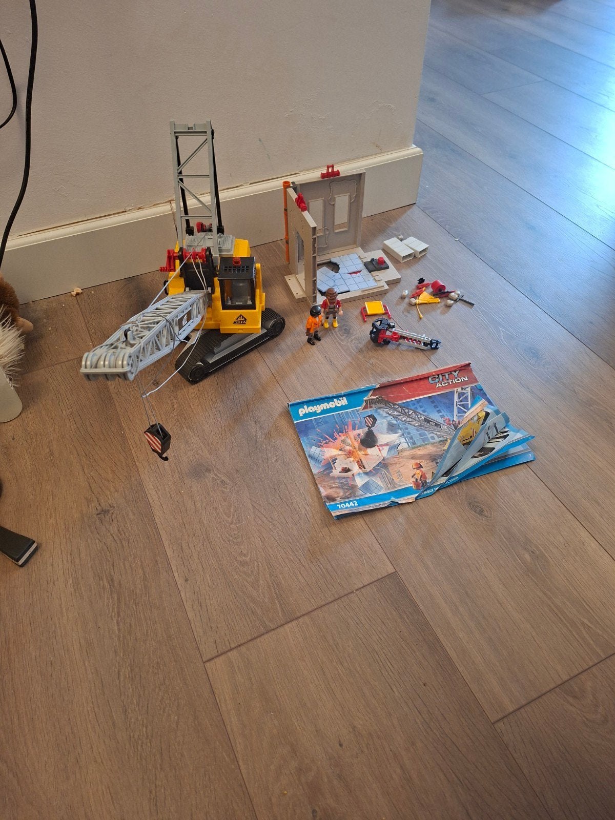 70442 playmobil hijskraan!, Ophalen of Verzenden