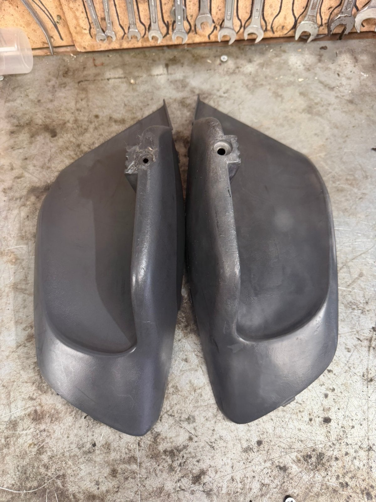 Piaggio skr voetsteunkap 50cc 125cc 180cc, Ophalen of Verzenden