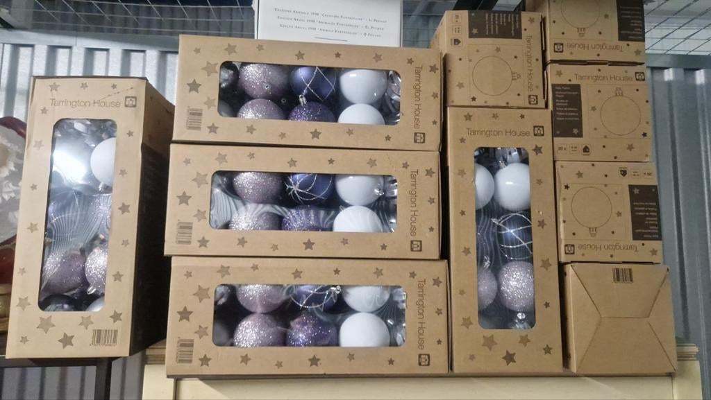 15 dozen kerstballen nieuw in doos, Diversen, Ophalen of Verzenden, Nieuw