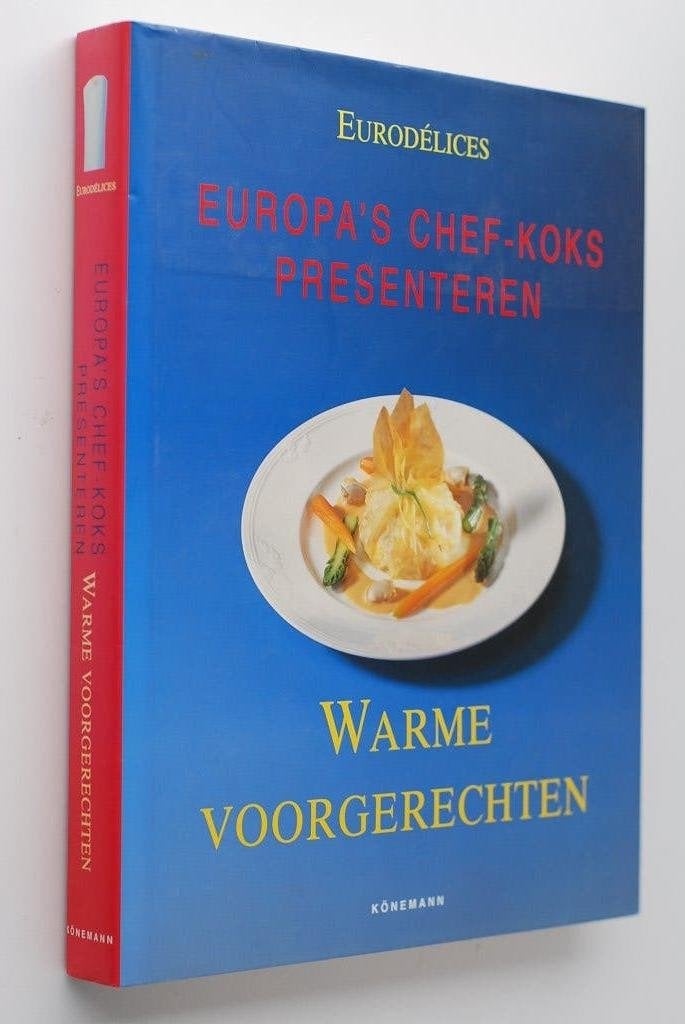 Warme voorgerechten - Hardcover Eurodelices jaren 90, Verzenden, Voorgerechten en Soepen, Zo goed als nieuw, Europa
