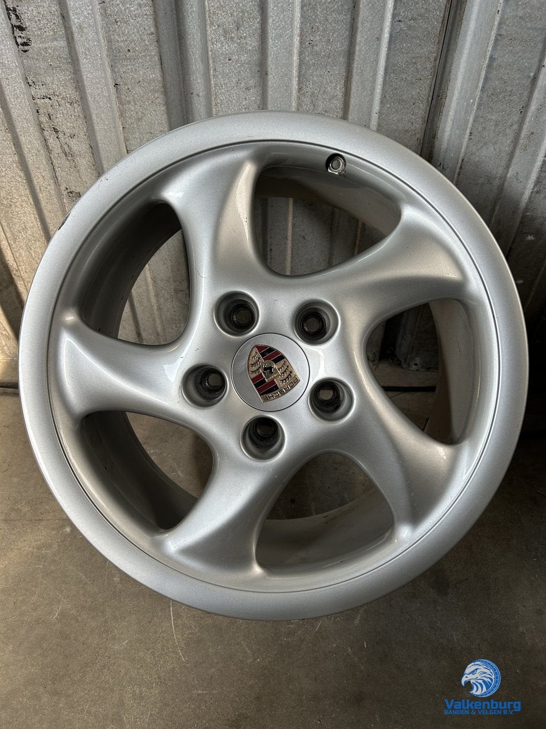 1 stuks originele Porsche 993 Hollow Spoke Turbo Twist 18 in