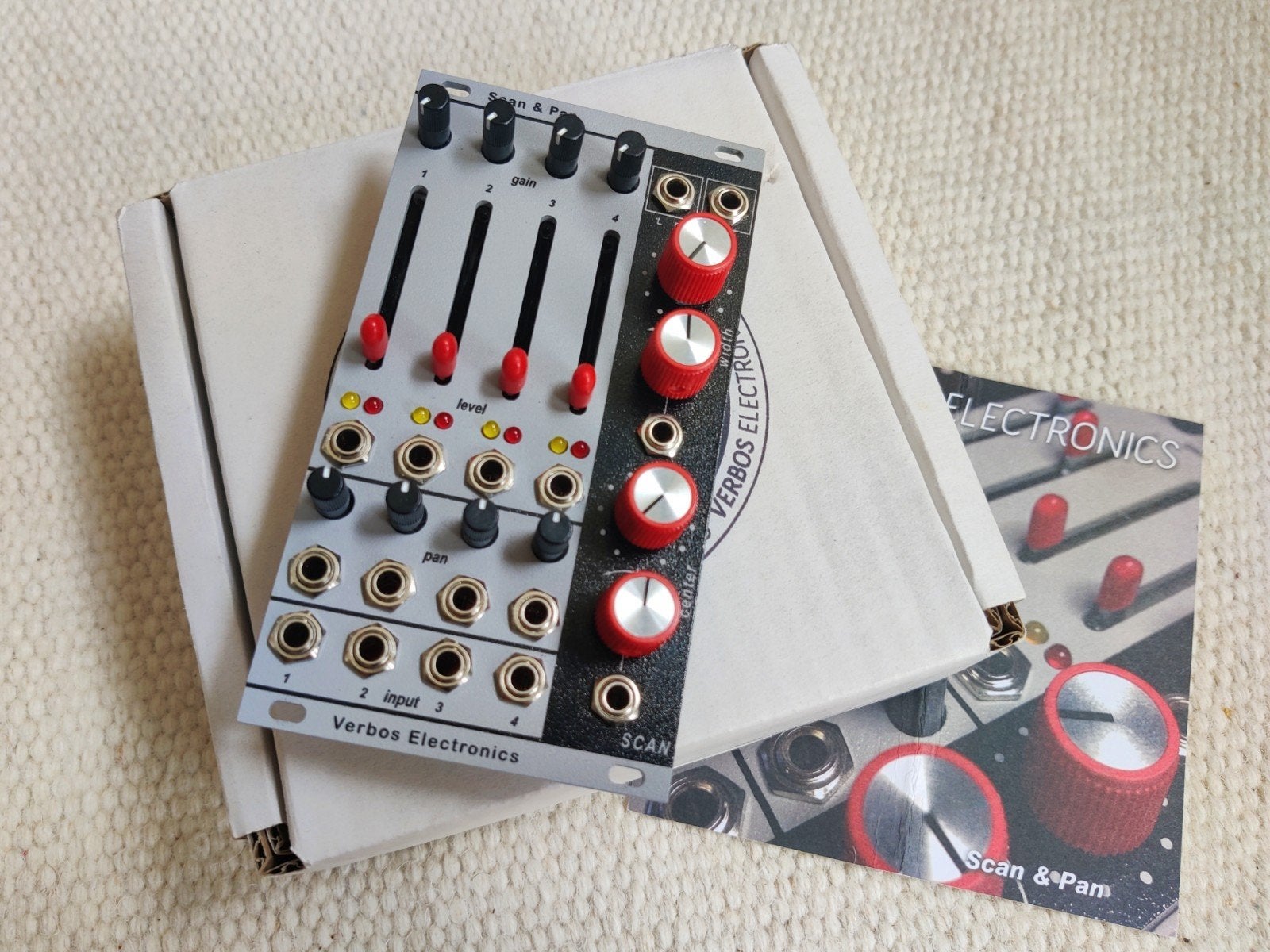 Verbos Scan and Pan stereo mixer, Ophalen of Verzenden, Zo goed als nieuw